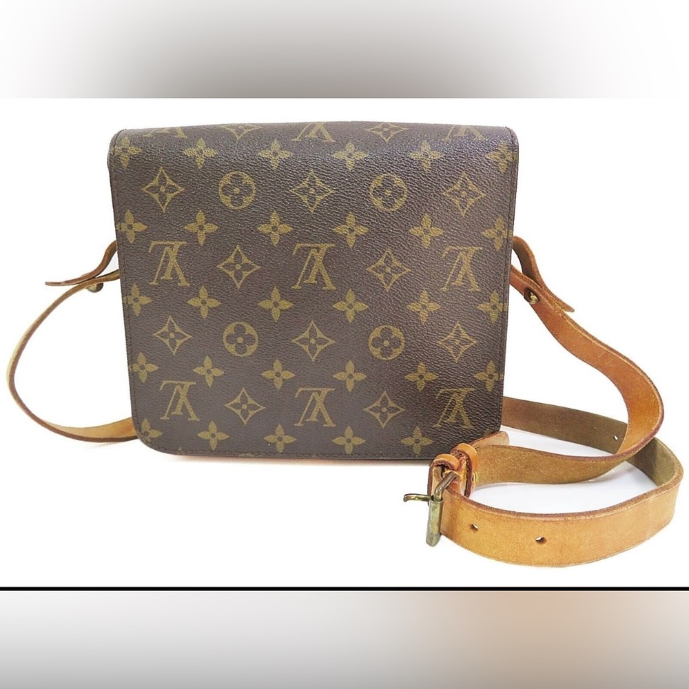 Authentic Louis Vuitton Vintage Cartouchiere MM Crossbody - Picture 3 of 16